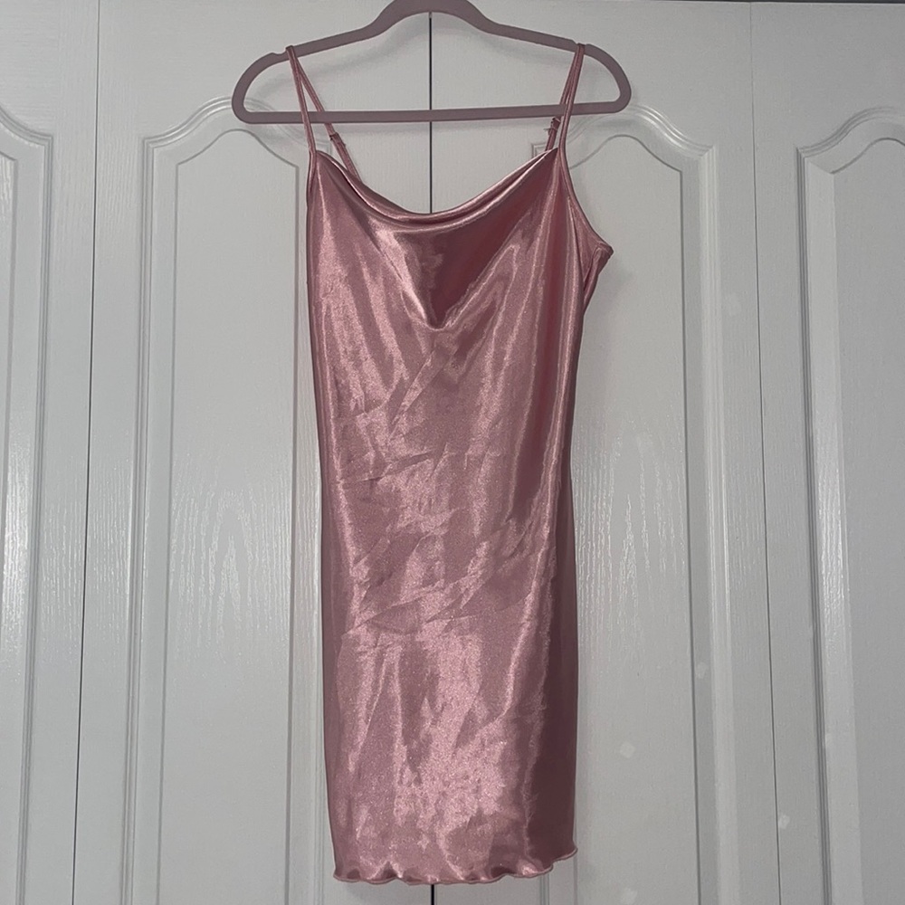 BEBE Pink Mini Dress